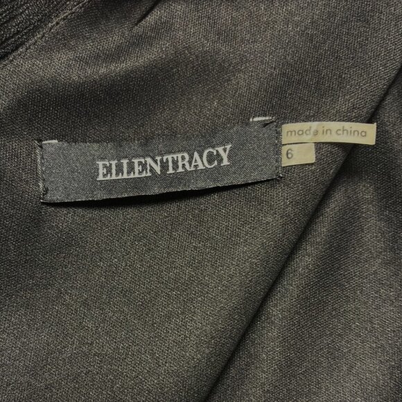 Ellen Tracy Womens Size 6 Black Sleeveless Sheath Dress New without tags - Picture 12 of 15